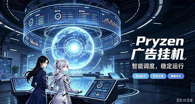 (21102期)Pryzen广告全自动挂机给自己一个交代,门槛低,零基础小白也可以快速上手-资源共享
