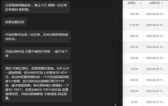 【团长合作2.0】视频矩阵项目_招发手矩阵+剪辑师,共赢项目【揭秘】-资源共享
