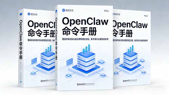 OpenClaw命令手册：覆盖安装初始化到运维管理全流程，新手高手必备权威参考-资源共享