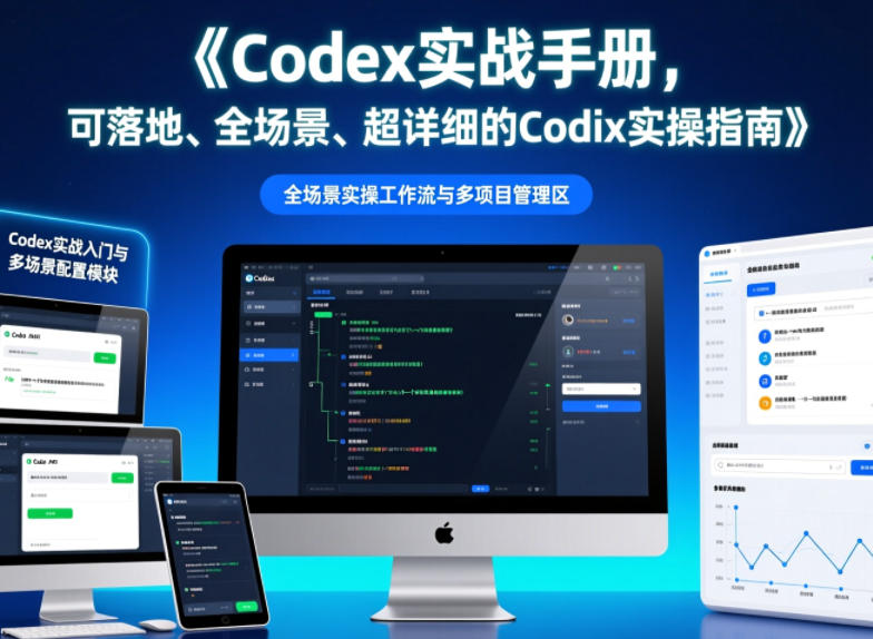 Codex实战手册,可落地、全场景、超详细的Codex实操指南-资源共享