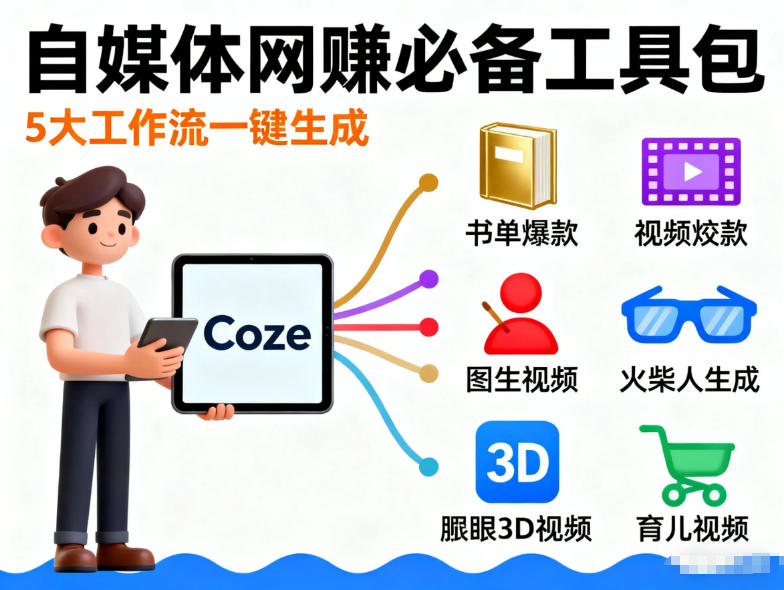 Coze工作流合集，内容一共100份左右，内容丰富，可以提供工作效率-资源共享
