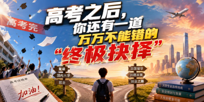 付费文章:高考之后,你还有一道万万不能错的“终极抉择”-资源共享