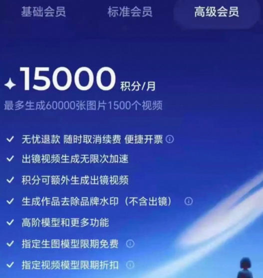 撸即梦积分技术，499充值得15000积分技术，效果自测，不保证百分百-资源共享