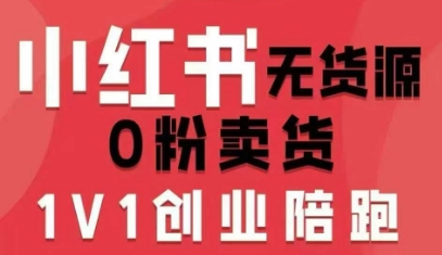 小红书无货源0粉电商课，开店准备、选品策略、笔记撰写、视频剪辑、数据分析、账号打造、资料文档(更新26年6月22日)-资源共享