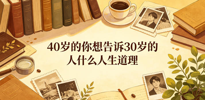 公众号付费文章：40岁的你想告诉30岁的人什么人生道理？-资源共享