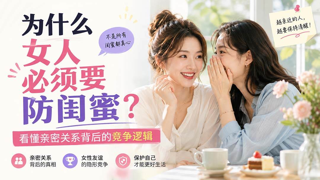 (20114期)付费文章:为什么女人必须要防闺蜜?看懂亲密关系背后的竞争逻辑-资源共享