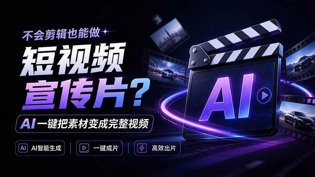 (21150期)我跪下来了!不会剪辑也能做短视频宣传片? AI 一键把素材变成完整视频,真是神奇,OpenFilm 超省事 (21150期)我跪下来了!不会剪辑也能做短视频宣传片? AI 一键把素材变成完整视频,真是神奇,OpenFilm 超省事