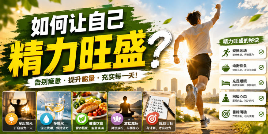 付费文章:如何让自己精力旺盛?-资源共享