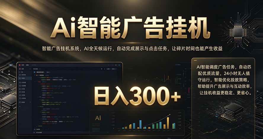 (20888期)闲置设备别闲置,AI 广告自动化任务,看懂少走弯路-资源共享