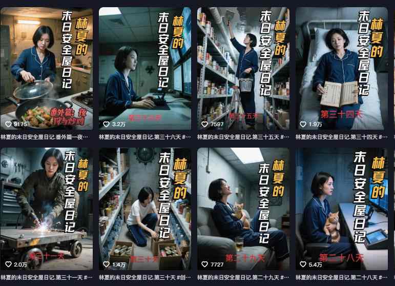 十个作品涨粉近20W！用AI制作末日安全日记连载，日入4位数，评论区爆肝求更新(附详细步骤)-资源共享