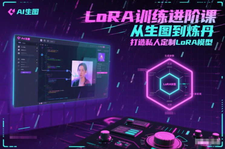LoRA训练进阶课，从生图到炼丹，打造私人定制LoRA模型-资源共享