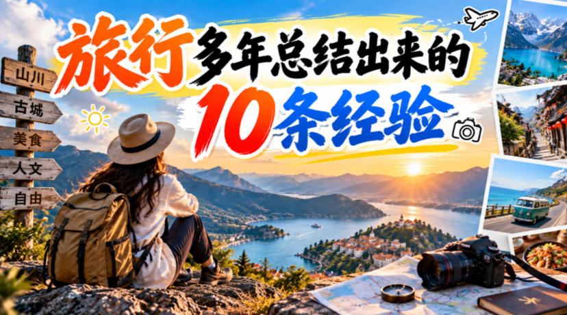 付费文章:旅行多年总结出来的10条经验 付费文章:旅行多年总结出来的10条经验