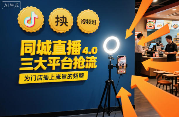 同城直播实操班4.0，三大平台抢流，为门店插上流量的翅膀-资源共享