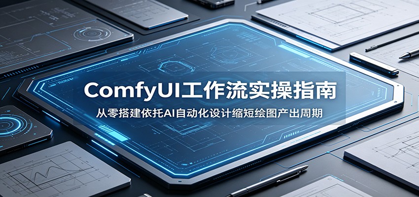 ComfyUI 工作流实操指南：从零搭建依托AI自动化设计缩短绘图产出周期-资源共享