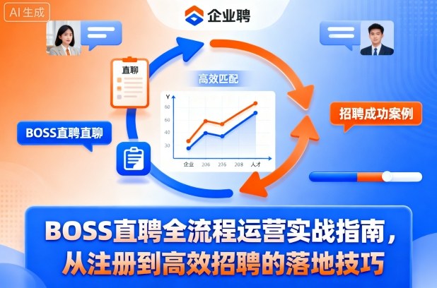 BOSS直聘全流程运营实战指南，从注册到高效招聘的落地技巧-资源共享