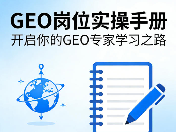 GEO岗位实操手册,开启你的GE0专家学习之路-资源共享