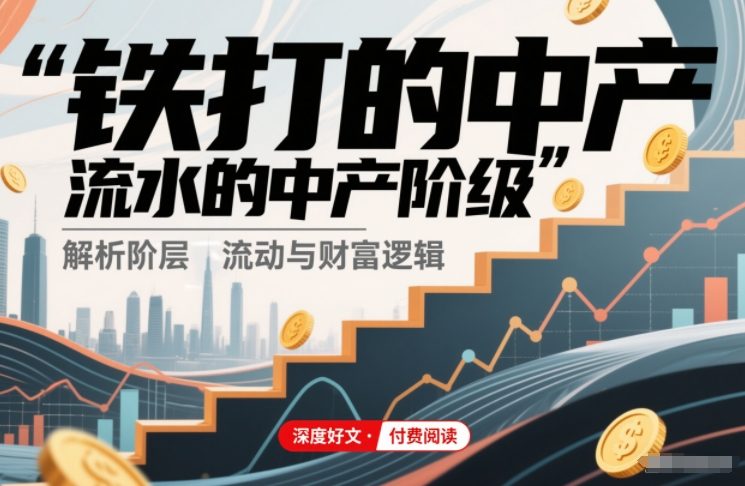 付费文章：铁打的中产，流水的中产阶级-资源共享