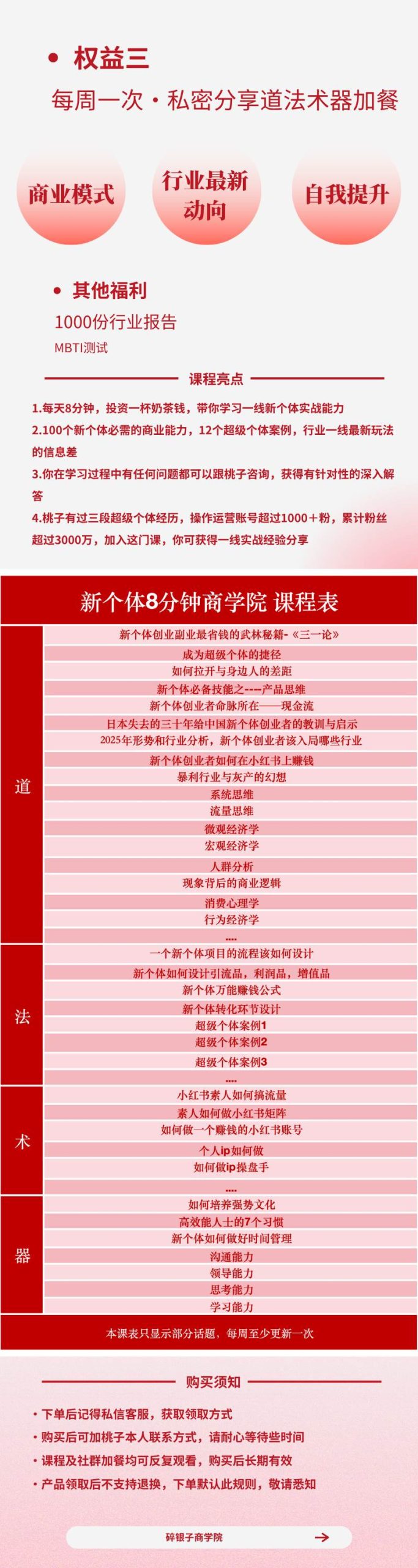 (20592期)AI+新个体创业必修课-更新0922|道法术器|商业逻辑·小红书流量·AI智能体|低成本打造个人变现小生意全套教学-资源共享