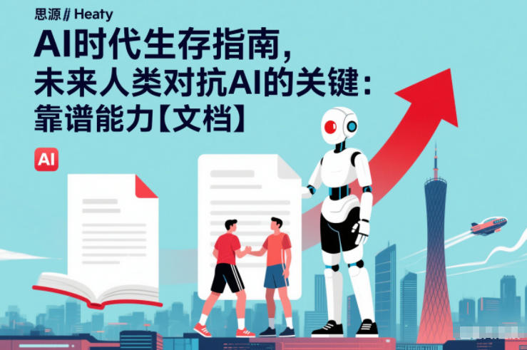 AI时代生存指南，未来人类对抗AI的关键：靠谱能力【文档】-资源共享