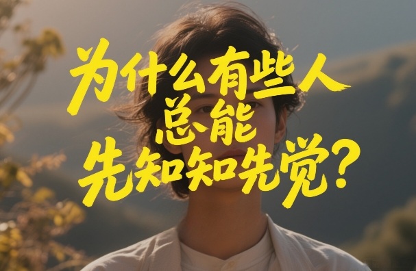 付费文章：为什么有些人总能先知先觉？-资源共享