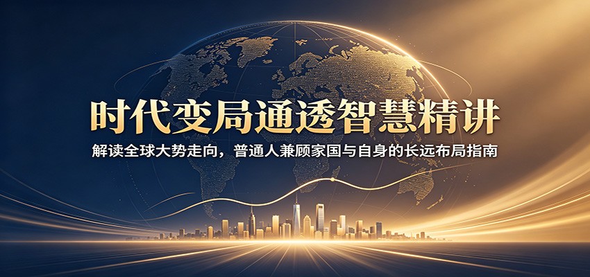 时代变局通透智慧精讲:解读全球大势走向,普通人兼顾家国与自身的长远布局指南-资源共享