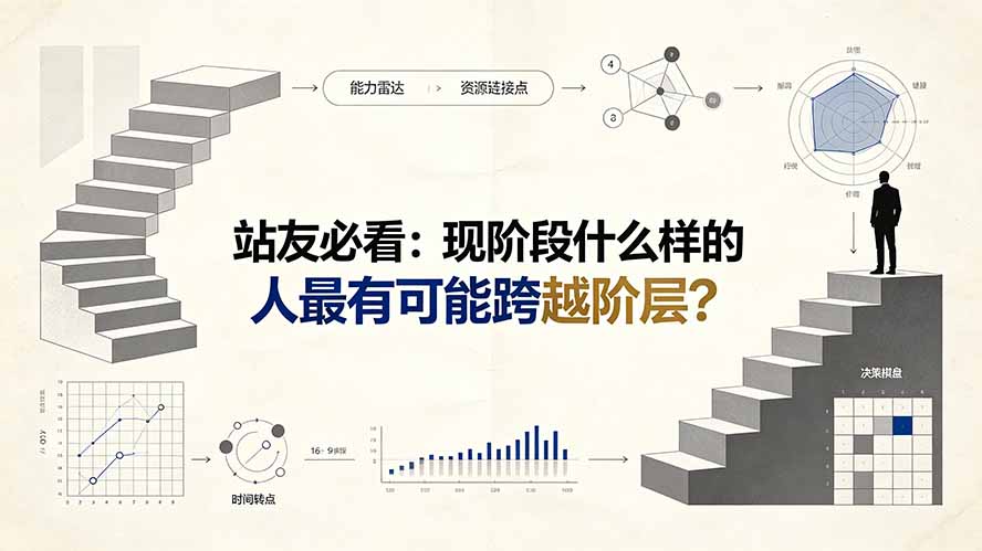 付费文章：站友必看：现阶段什么样的人最有可能跨越阶层?-资源共享
