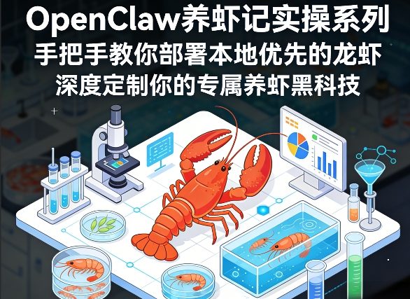 OpenClaw养虾记实操系列，手把手教你部署本地优先的龙虾，深度定制你的专属养虾黑科技-资源共享