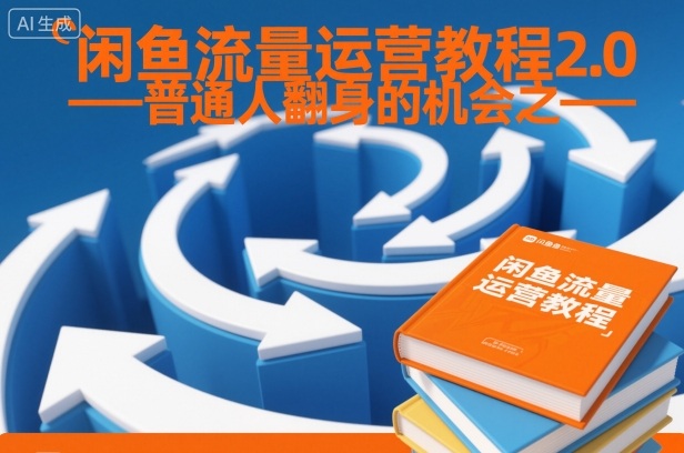 闲鱼流量运营教程2.0——普通人翻身的机会之一-资源共享