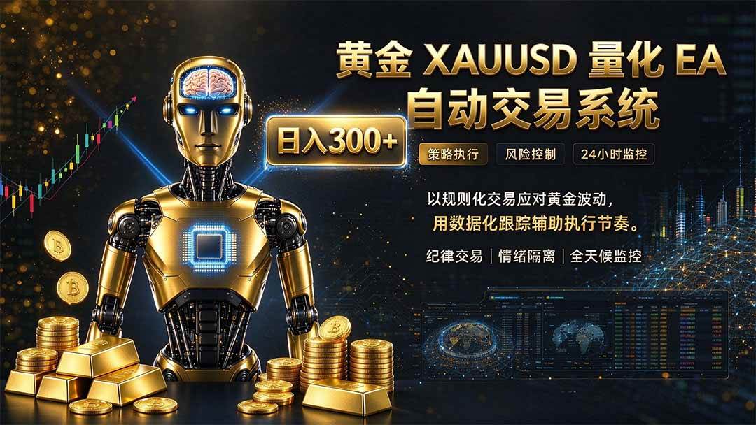 (21067期)普通人也能玩转AI量化:不盯盘,不熬夜,一套智投EA让策略自动跑-资源共享