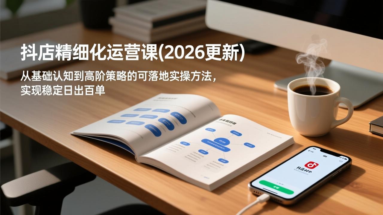 抖店精细化运营课(更新6月-资源共享