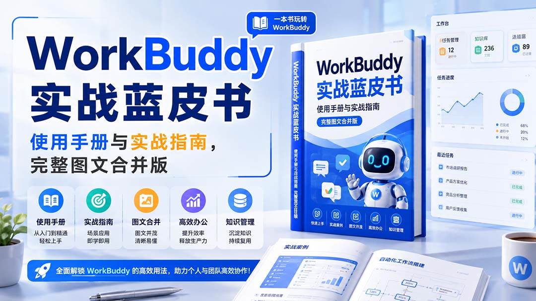(20106期)WorkBuddy实战蓝皮书,使用手册与实战指南,完整图文合并版 (20106期)WorkBuddy实战蓝皮书,使用手册与实战指南,完整图文合并版