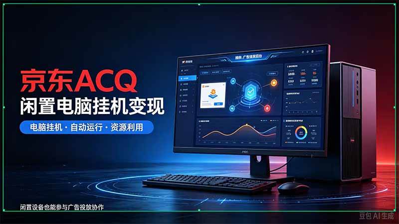 （21063期）京东ACQ是什么？闲置电脑挂机采集项目拆解-资源共享