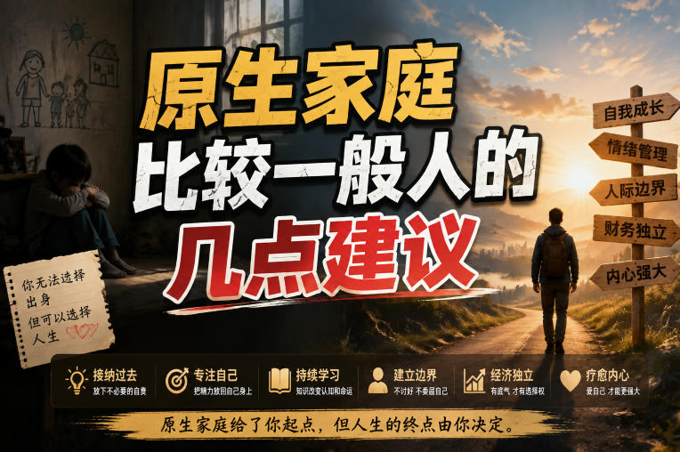 付费文章:给原生家庭比较一般人的几点建议-资源共享