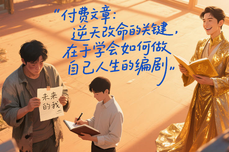 付费文章：逆天改命的关键，在于学会如何做自己人生的编剧-资源共享