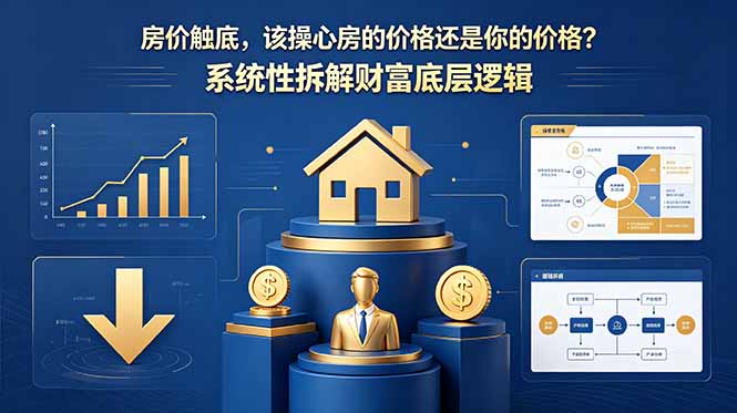 付费文章:房价触底,该操心房的价格还是你的价格?系统性拆解财富底层逻辑-资源共享