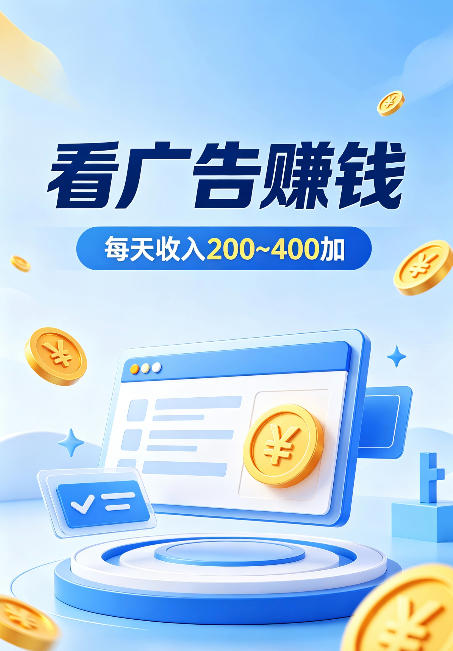 普通人翻身副业，ai自动浏览广告计划，零经验上手，日入300-400+，稳定增收，风口红利【揭秘】-资源共享