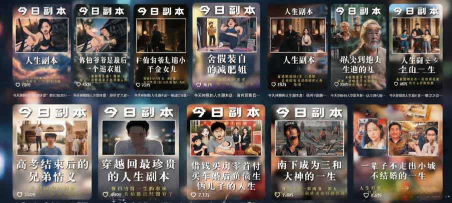 人生观察员短视频实战教学，沉浸式剧情创作，零基础打造爆款视频，接商单广告，独家精选分成收益-资源共享