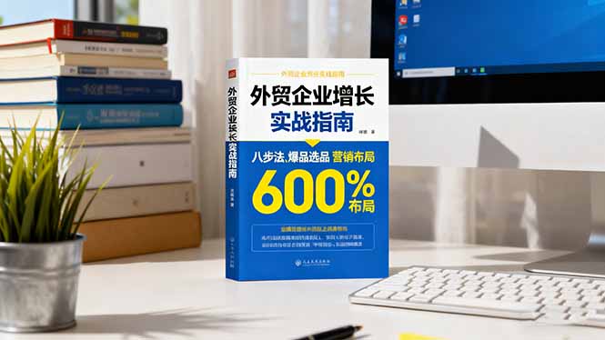 外贸企业增长实战指南，八步法、爆品选品、营销布局，业绩增长300%-资源共享